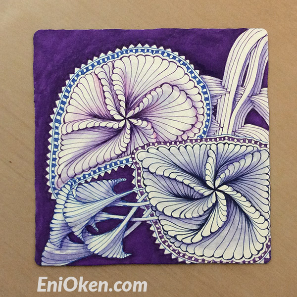 Learn to shade Zentangle® • enioken.com