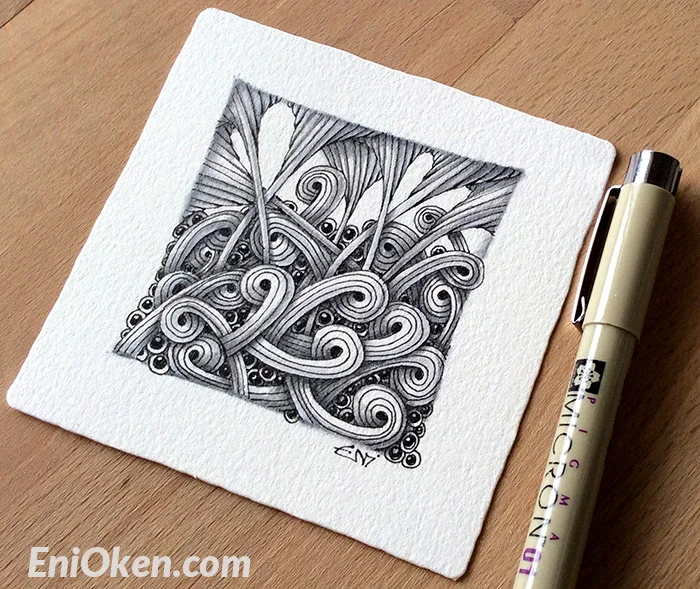 Learn how to create great Zentangle® • enioken.com