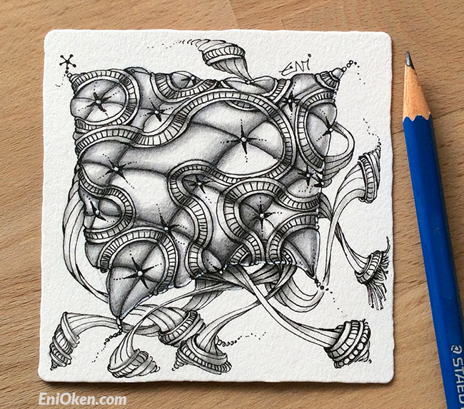 Learn how to shade Zentangle® • enioken.com