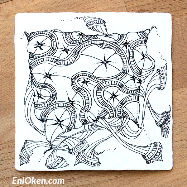 Learn how to shade Zentangle® • enioken.com