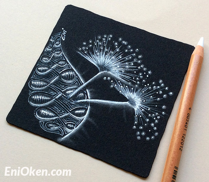 Learn to shade Zentangle® • enioken.com
