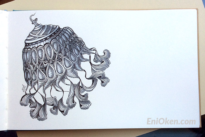 Learn how to shade Zentangle® • enioken.com