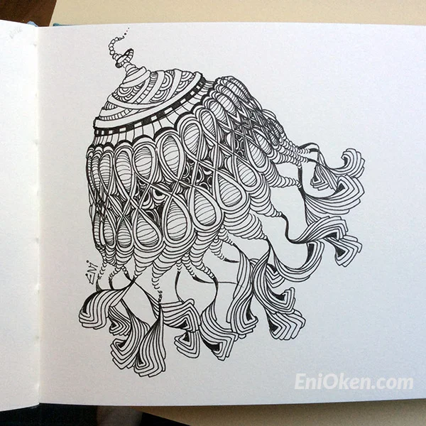 Learn how to shade Zentangle® • enioken.com