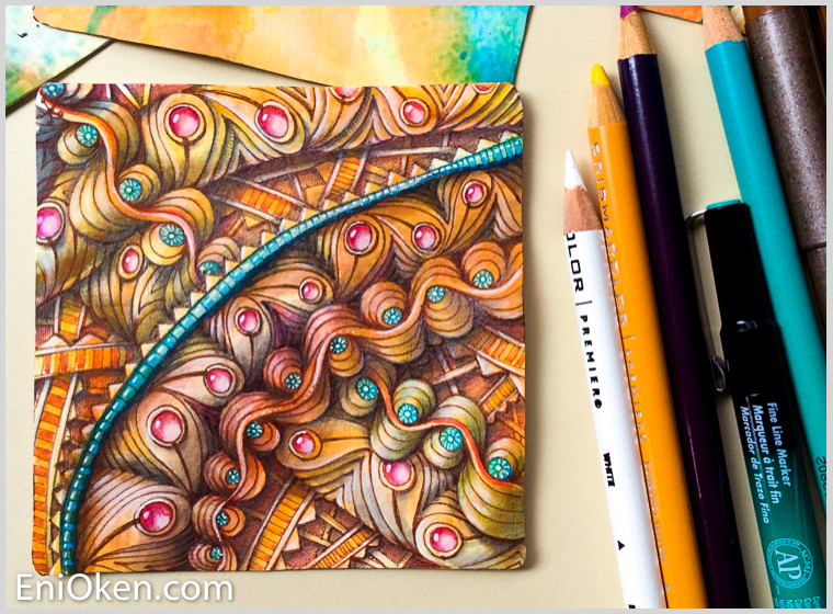 Learn to create amazing Zentangle® • enioken.com