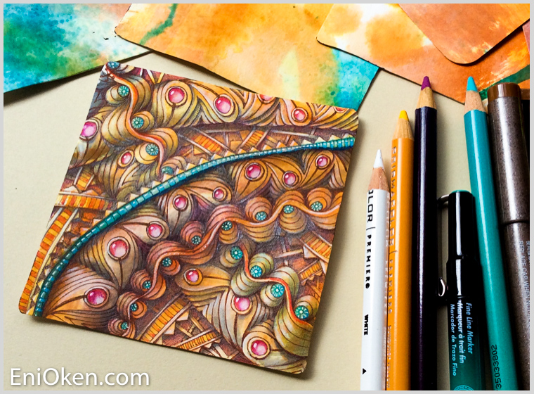 Learn to create amazing Zentangle® • enioken.com
