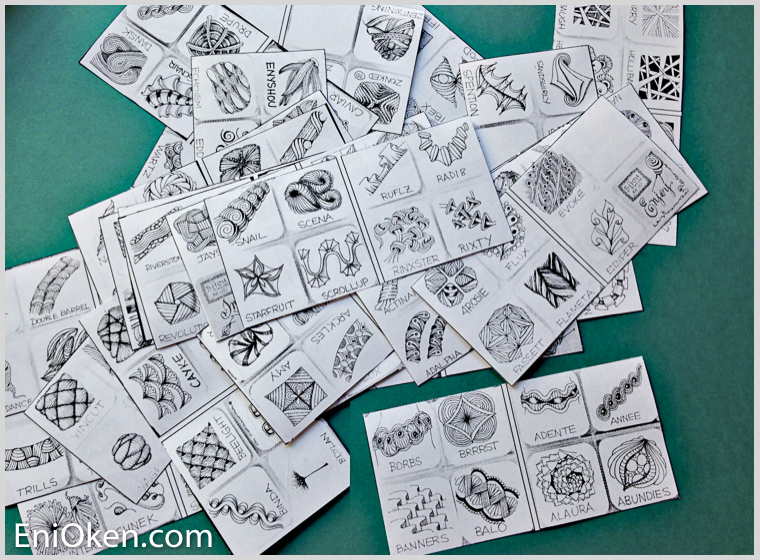 Learn how to create amazing Zentangle® • enioken.com