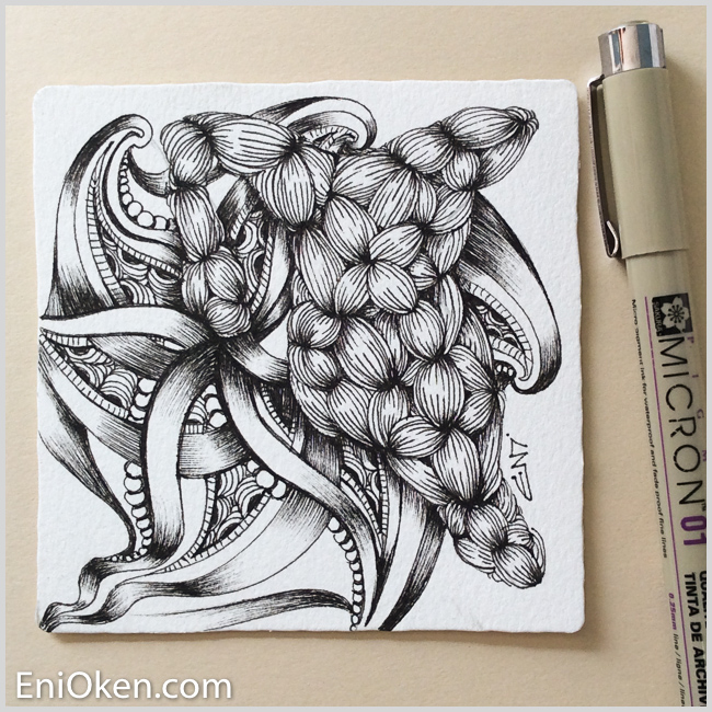 Learn to create amazing Zentangle® • enioken.com
