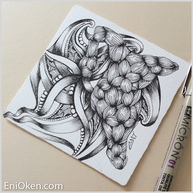 Learn to create amazing Zentangle® • enioken.com