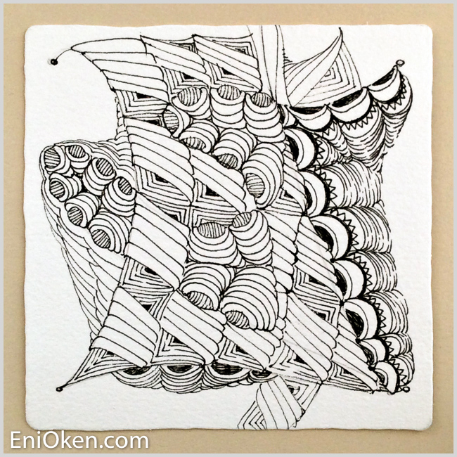 Learn to create amazing Zentangle® • enioken.com