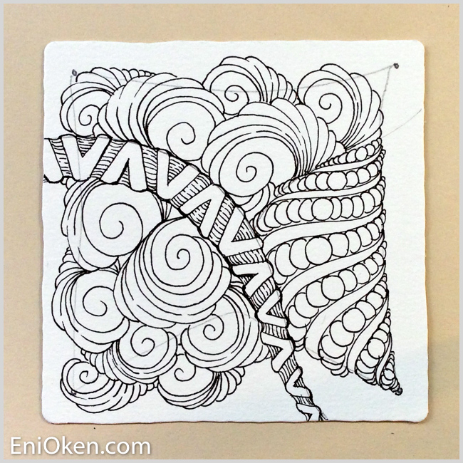 Learn to make amazing Zentangle® • enioken.com