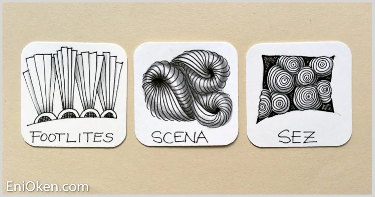 Learn how to create amazing Zentangle® • enioken.com
