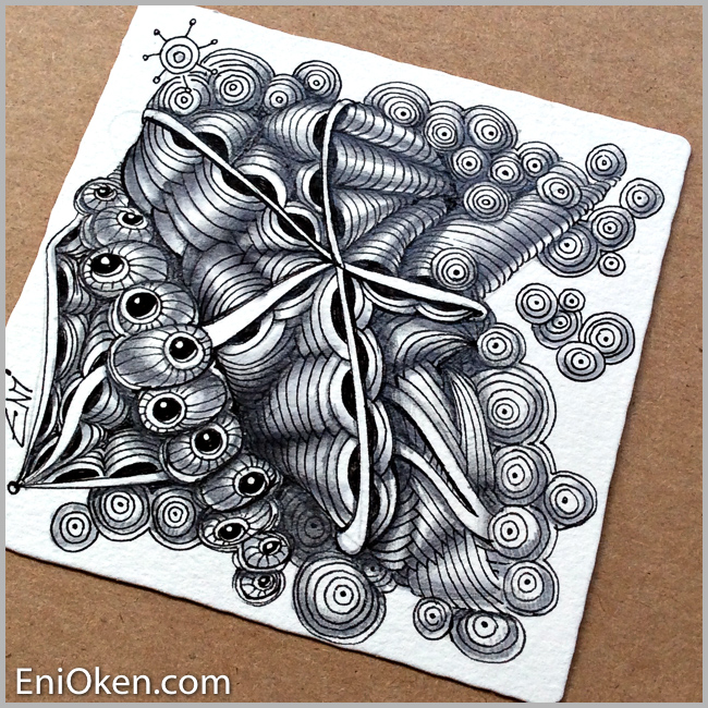 Learn to create awesome Zentangle® • enioken.com