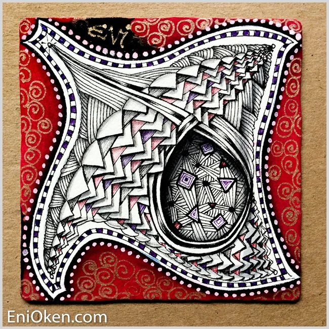 Learn to create amazing Zentangle® • enioken.com