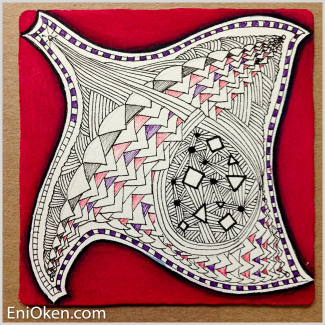 Learn to create amazing Zentangle® • enioken.com