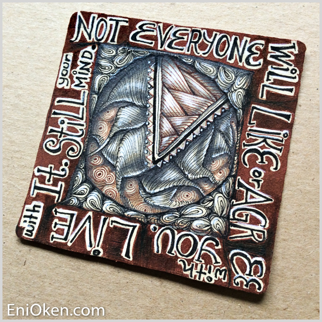 Learn to create amazing Zentangle® • enioken.com
