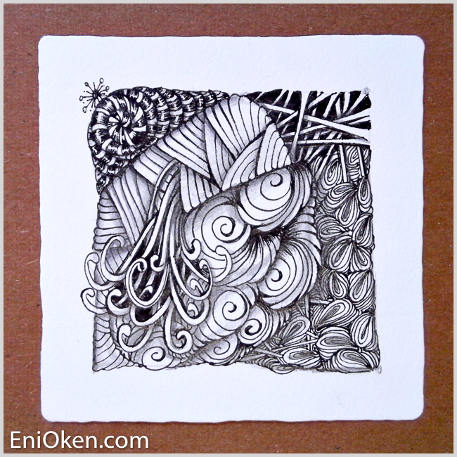 Learn to create amazing Zentangle® • enioken.com