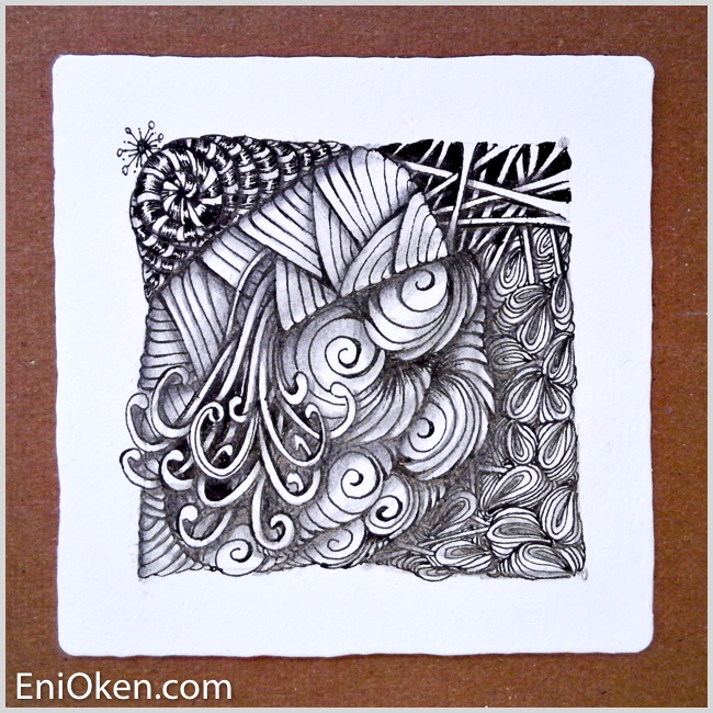 Learn to create amazing Zentangle® • enioken.com