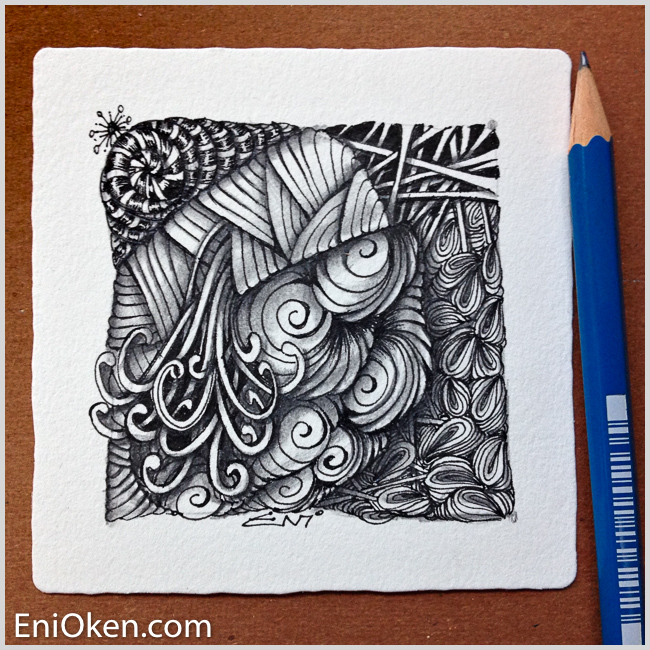 Learn to create amazing Zentangle® • enioken.com