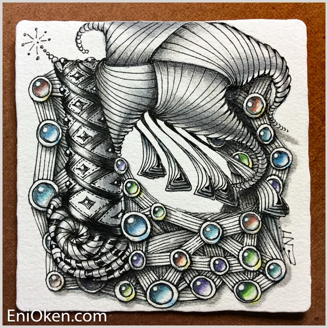 Learn to create amazing Zentangle® • enioken.com