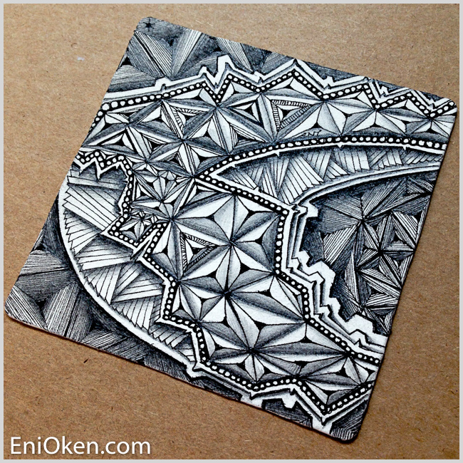 Learn to create amazing Zentangle® • enioken.com