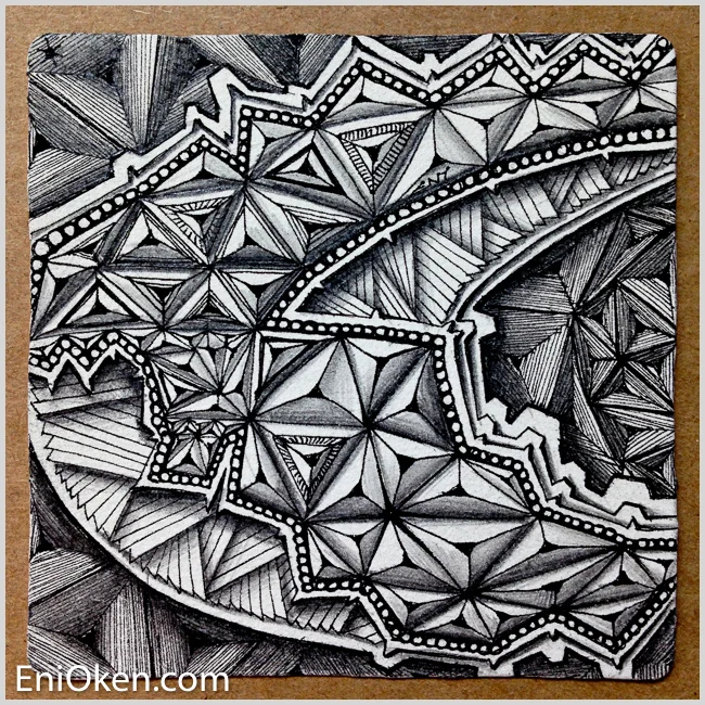Learn to create amazing Zentangle® • enioken.com