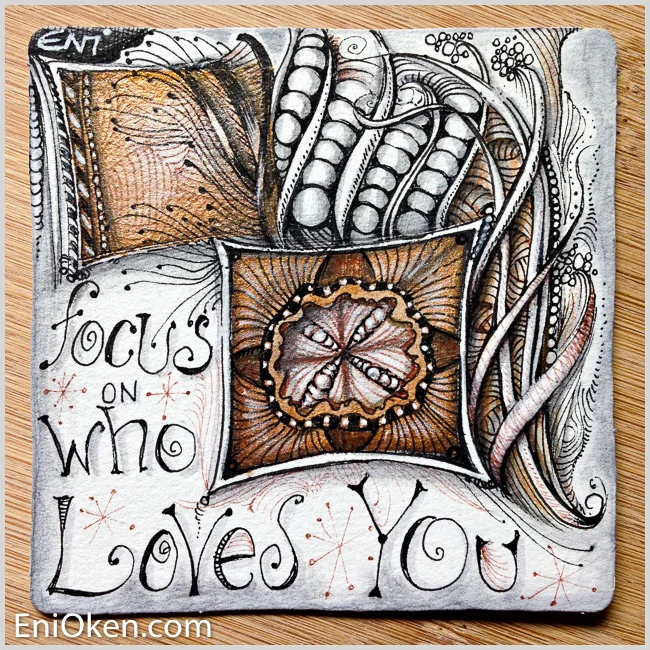 Learn to create amazing Zentangle® • enioken.com