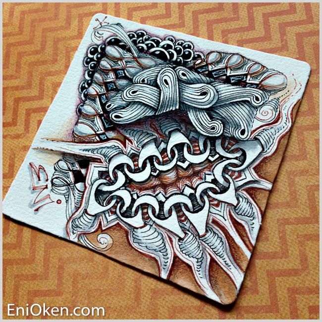 Learn to create amazing Zentangle® • enioken.com