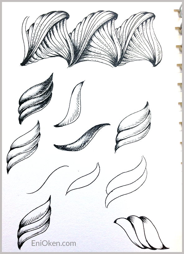 Learn to create amazing Zentangle® • enioken.com
