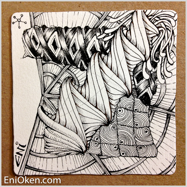 Learn how to create amazing Zentangle® • enioken.com