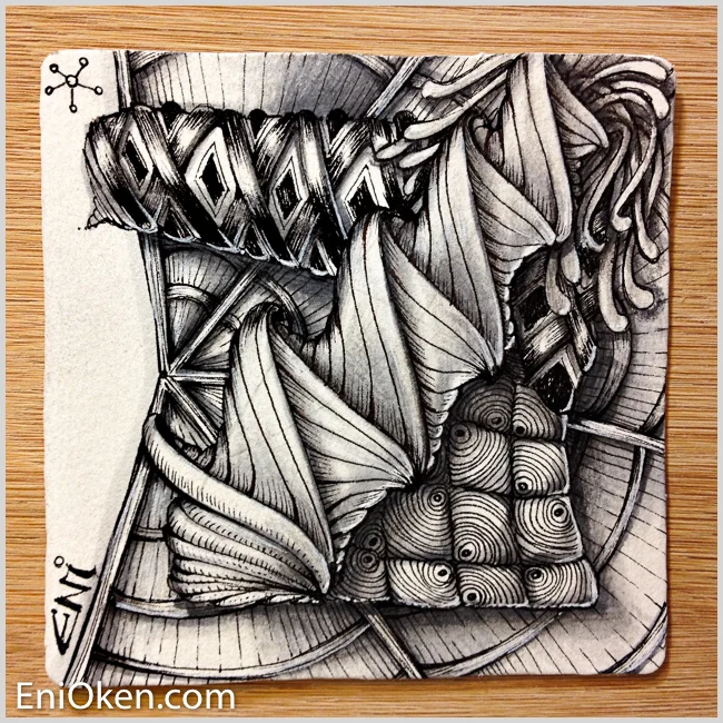 Learn how to create amazing Zentangle® • enioken.com
