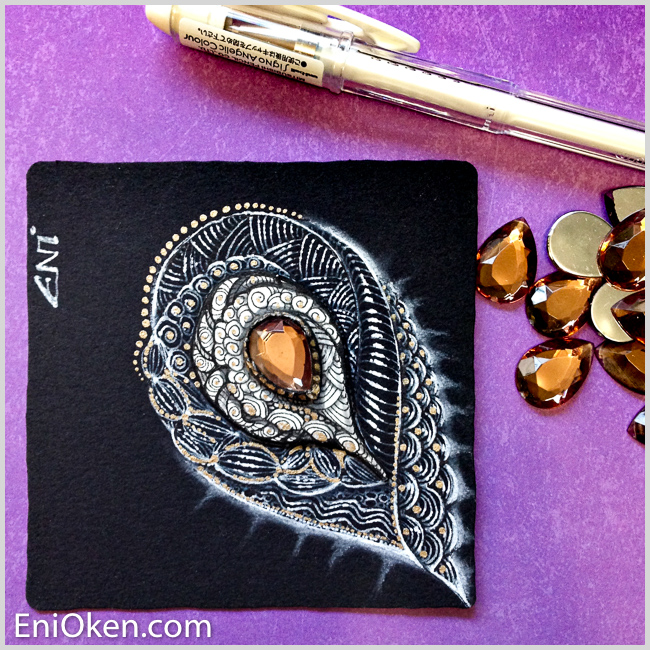 Learn how to create amazing Zentangle® • enioken.com