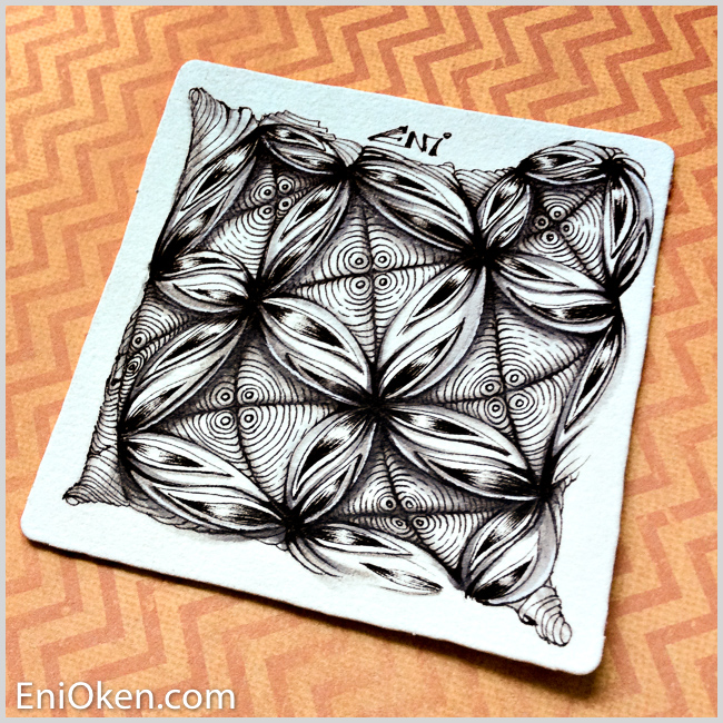 Learn how to create amazing Zentangle® • enioken.com