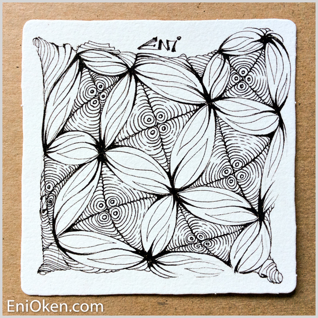 Learn how to create amazing Zentangle® • enioken.com