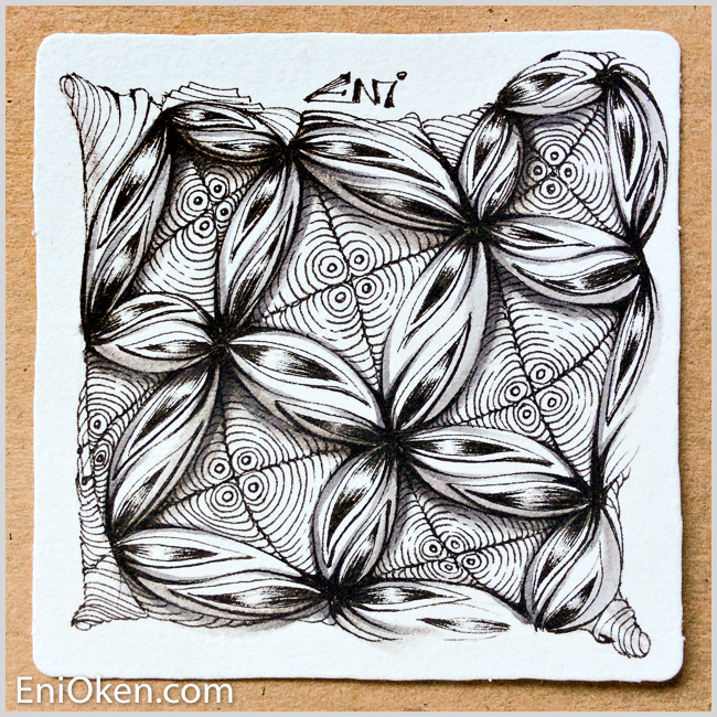Learn how to create amazing Zentangle® • enioken.com