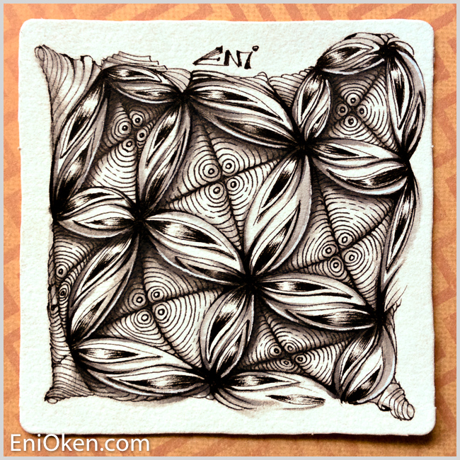Learn how to create amazing Zentangle® • enioken.com