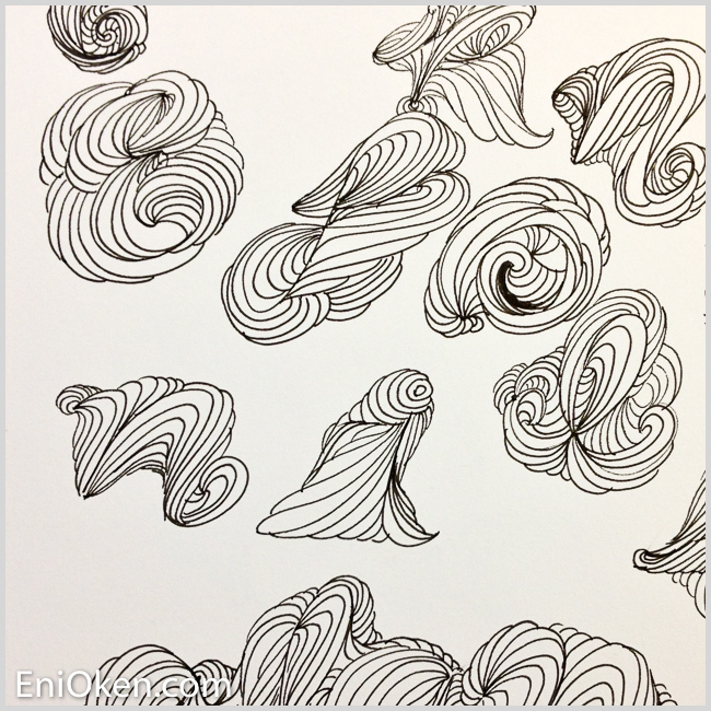 Learn how to create amazing Zentangle® • enioken.com