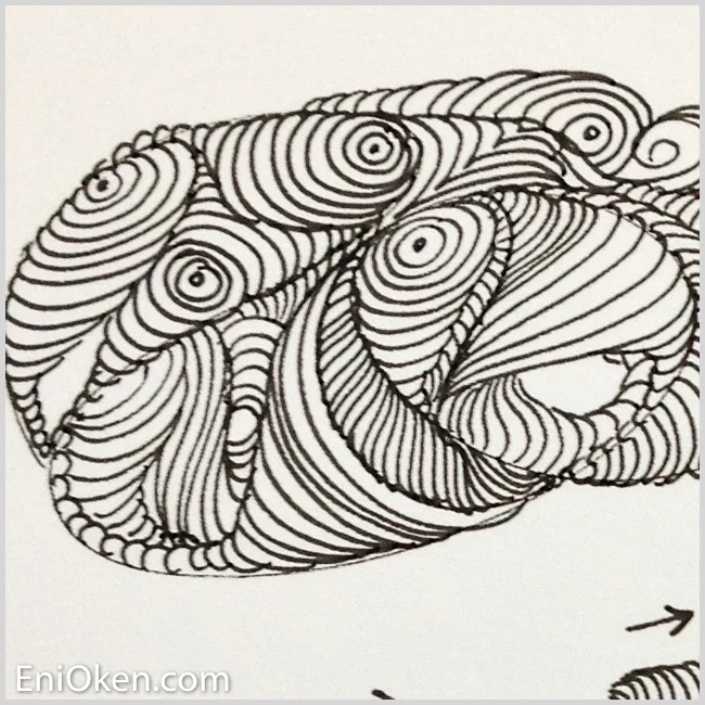 Learn how to create amazing Zentangle® • enioken.com