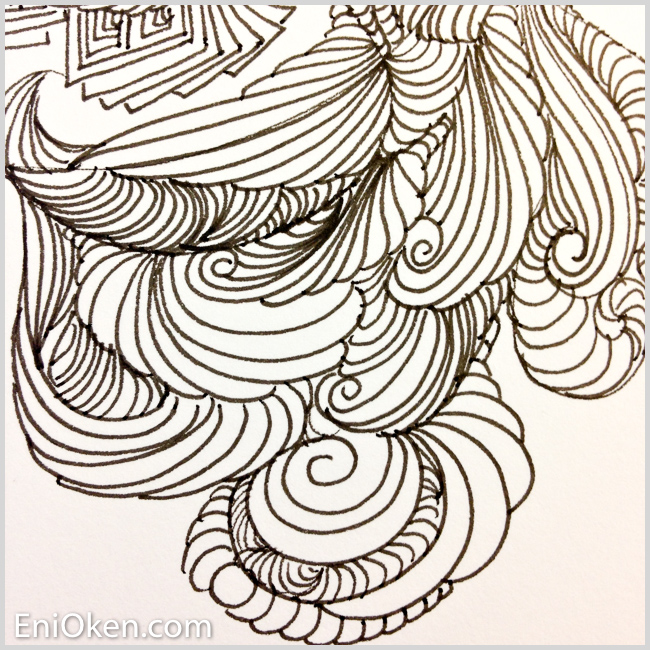 Learn how to create amazing Zentangle® • enioken.com
