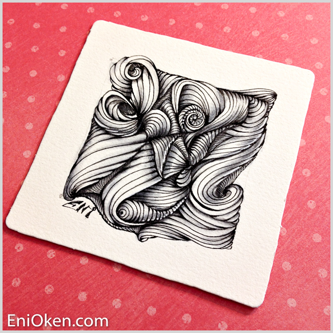 Learn how to create amazing Zentangle® • enioken.com