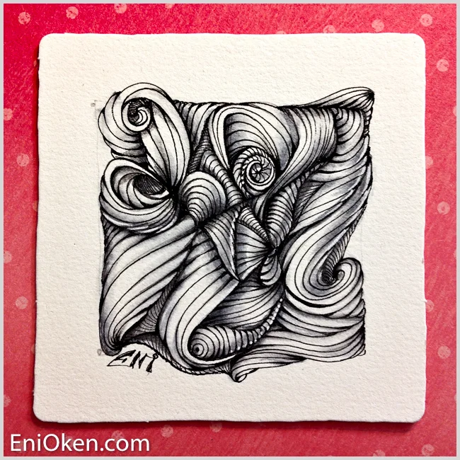 Learn how to create amazing Zentangle® • enioken.com