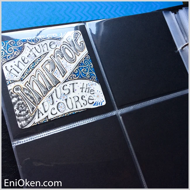 Learn to create amazing Zentangle® • enioken.com