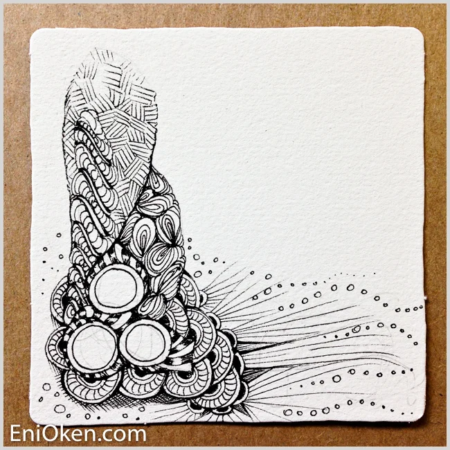 Learn how to create amazing Zentangle® • enioken.com