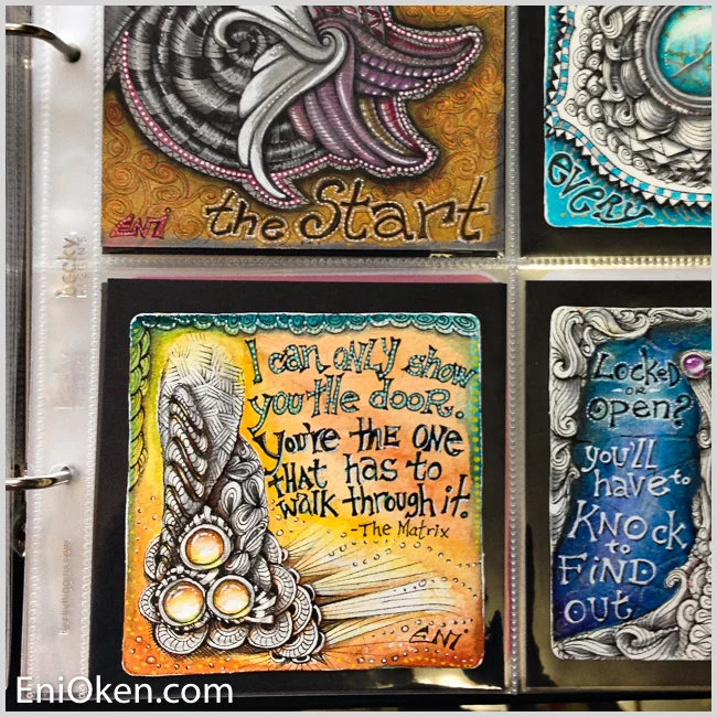 Learn how to create amazing Zentangle® • enioken.com