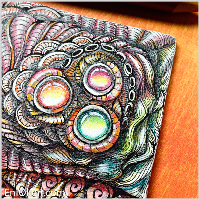 Learn how to draw and color amazing Zentangle® • enioken.com