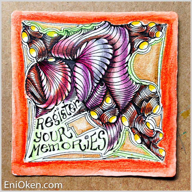 Learn how to create amazing Zentangle® • enioken.com