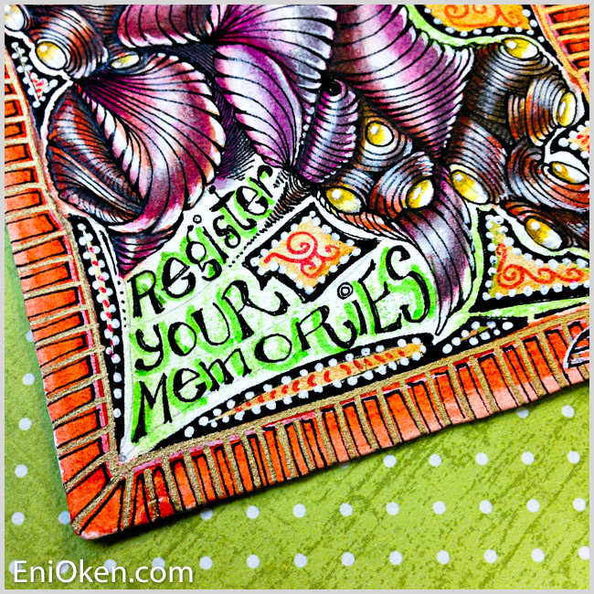 Learn how to create amazing Zentangle® • enioken.com