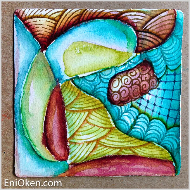 Learn to create amazing Zentangle® • enioken.com