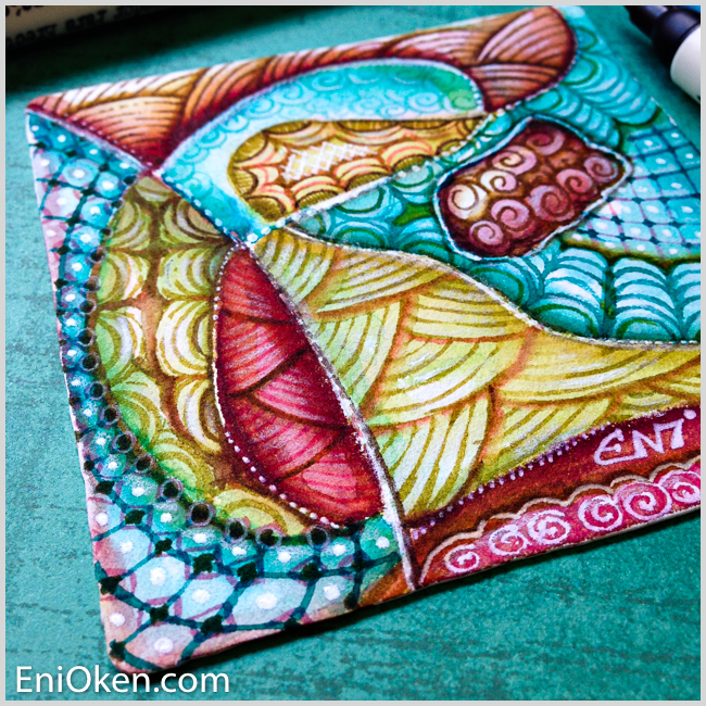 Learn to create amazing Zentangle® • enioken.com