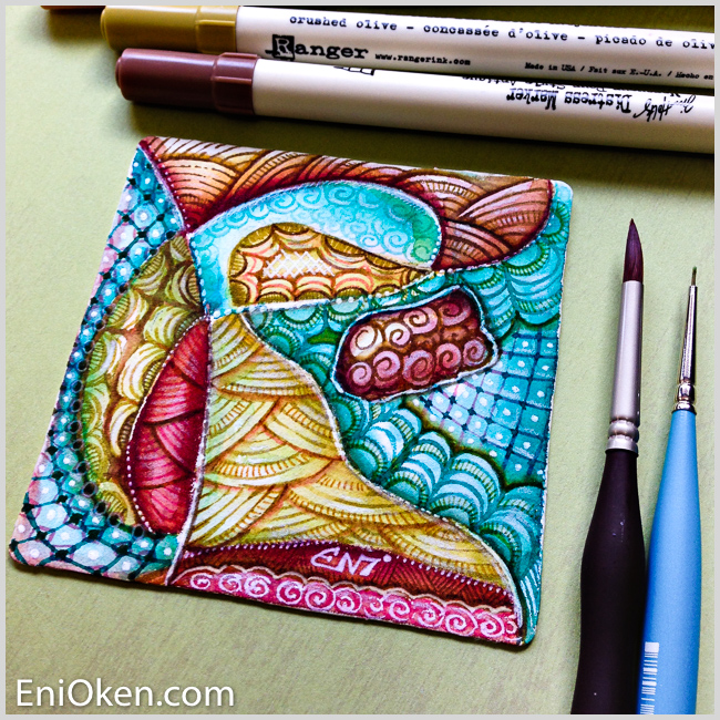 Learn to create amazing Zentangle® • enioken.com