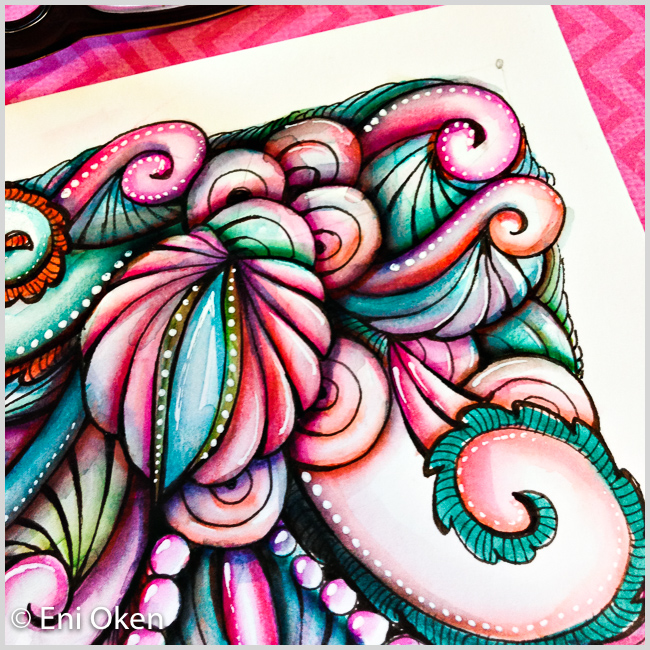 Learn how to create amazing Zentangle® • enioken.com